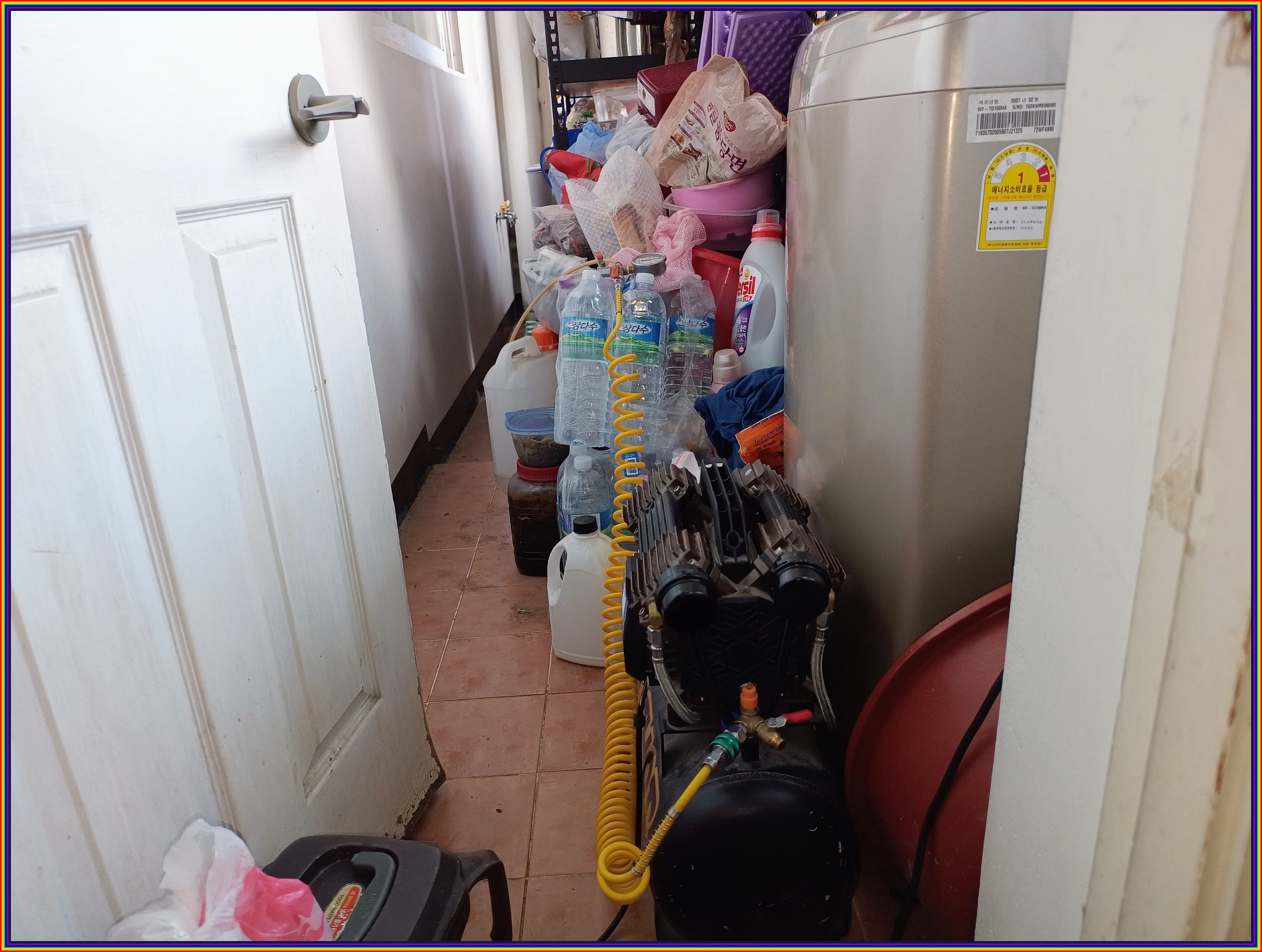 누수 현장 이미지